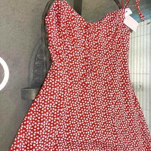 Pacsun spaghetti strap floral dress
